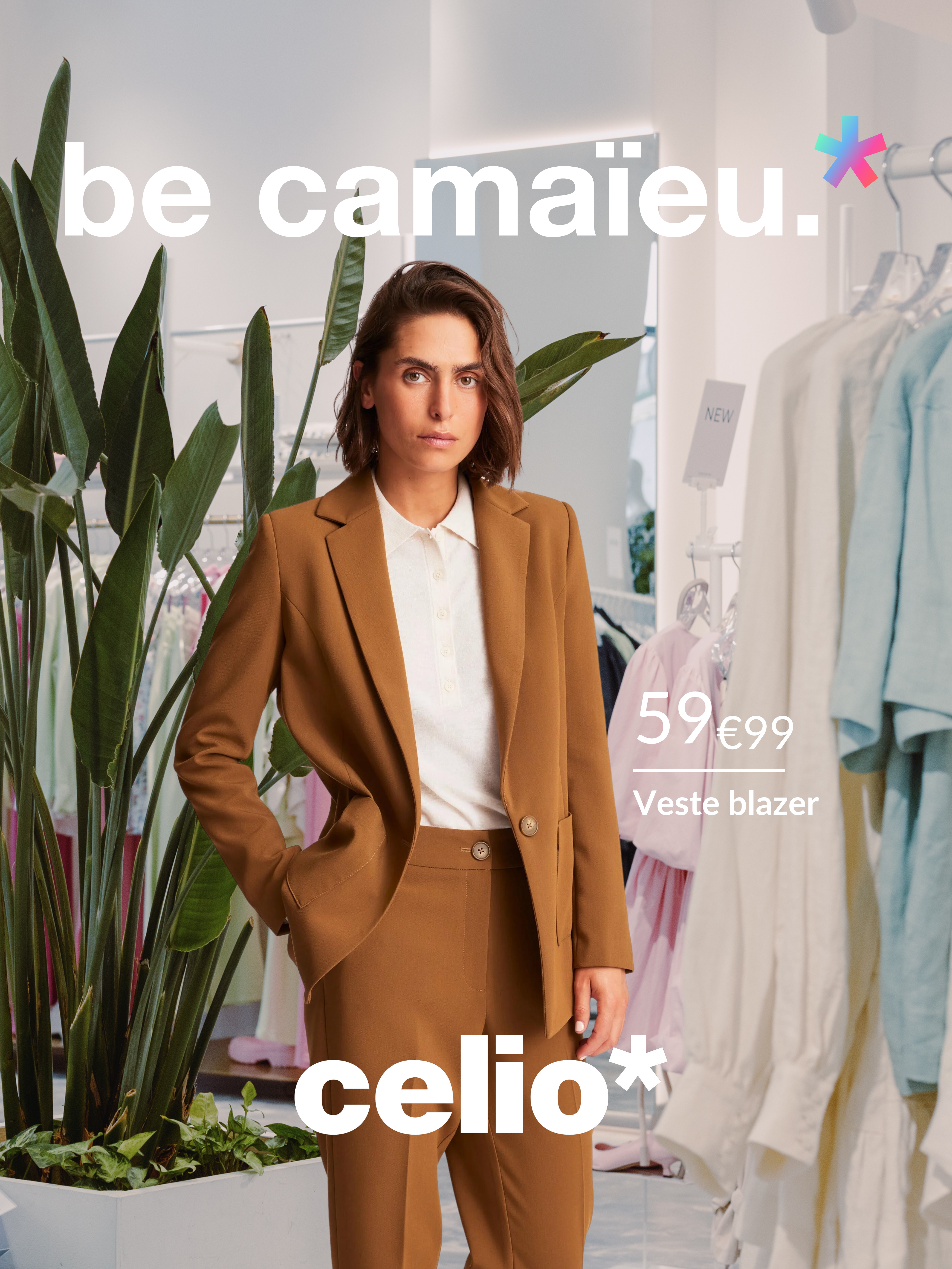 Affiche Be Camaïeu 1
