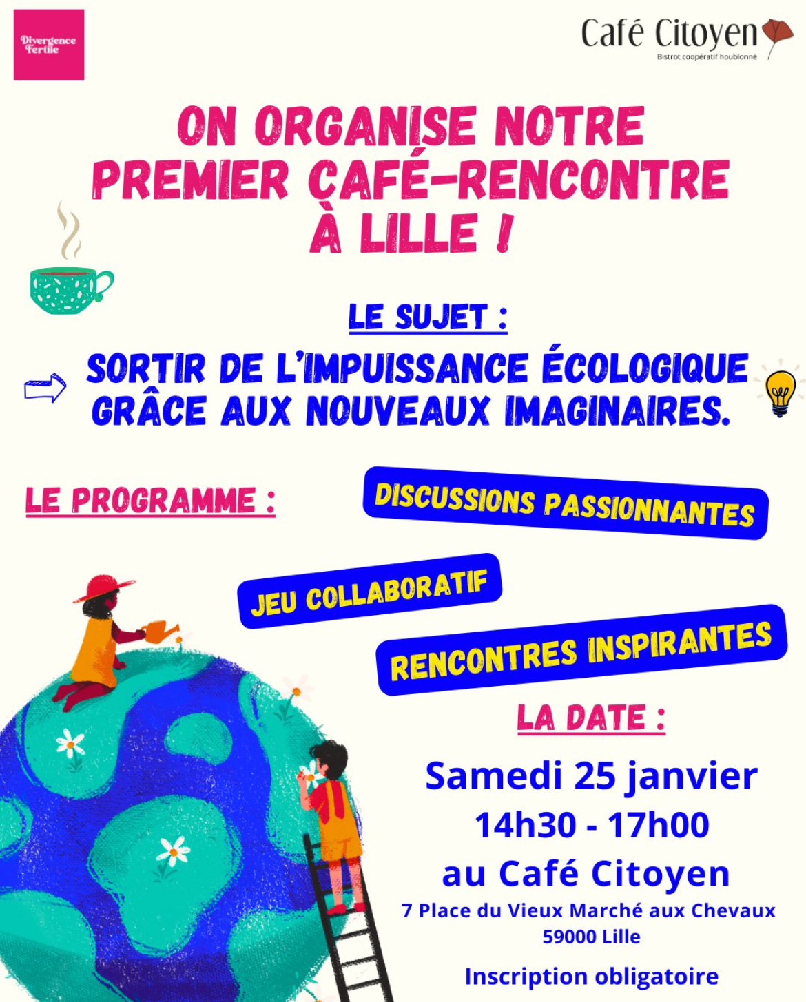 Affiche Café Citoyen