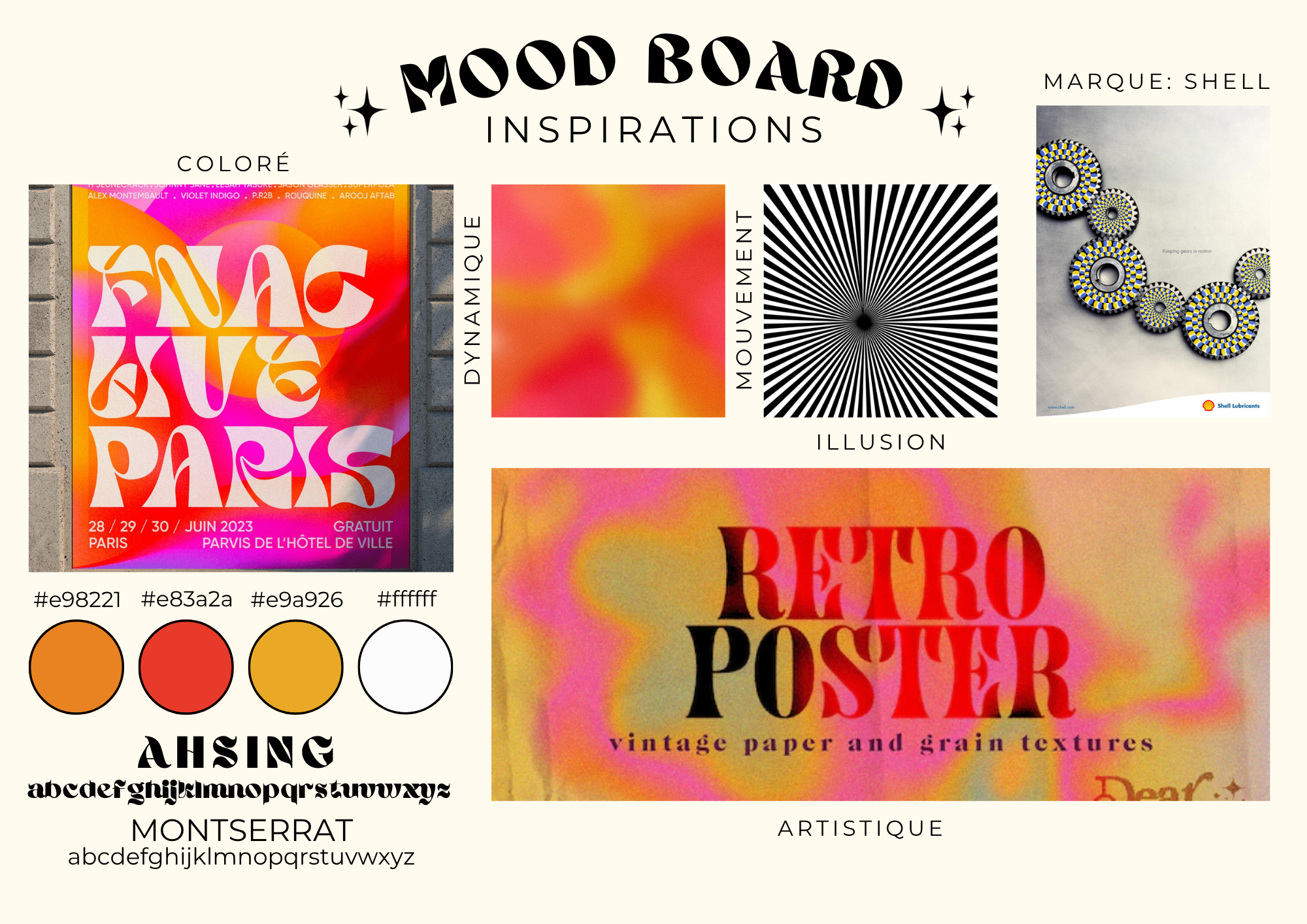 Mood Board Onze Bouge